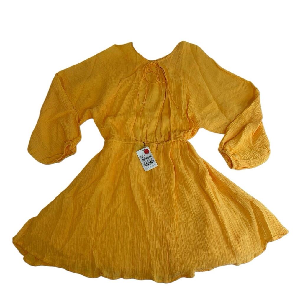 Faithfull the Brand Constance Linen Gauze Mini Dress - Picture 7 of 12